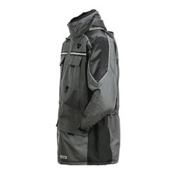 Planam Dew Jacke Winter grau/anthrazit