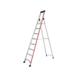 Hymer Stufenstehleiter mit Plattform einseitig begehbar