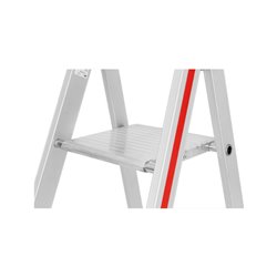 Hymer Stufenstehleiter mit Plattform einseitig begehbar