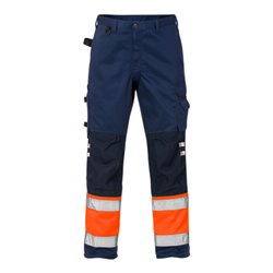 Fristads High Vis Hose Kl. 1 2032 PLU Orange (Herren)