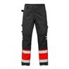Fristads High Vis Hose Kl. 1 2032 PLU Rot (Herren)