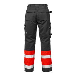 Fristads High Vis Hose Kl. 1 2032 PLU Rot (Herren)