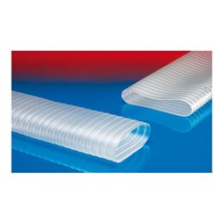 Norres Flachschlauch abriebfest Ø125 L:2,5m PROTAPE® PUR-C 335 FOOD-AS FLAT