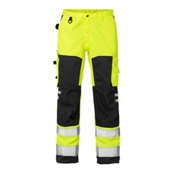 Fristads High Vis Hose Kl. 2 2026 PLU Gelb (Herren)