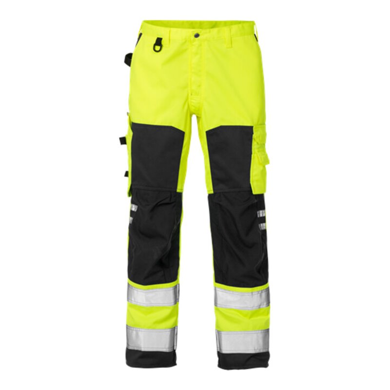 Fristads High Vis Hose Kl. 2 2026 PLU Gelb (Herren)