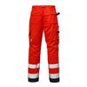 Fristads High Vis Hose Kl. 2 2026 PLU Rot (Herren)