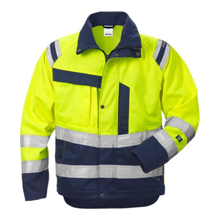 Fristads High Vis Jacke Damen Kl. 3 4129 PLU Dunkelblau (Damen)