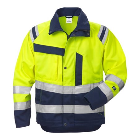 Fristads High Vis Jacke Kl. 3 4026 PLU Dunkelblau (Herren)