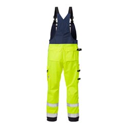 Fristads High Vis Latzhose Kl. 2 1015 PLU Dunkelblau (Herren)