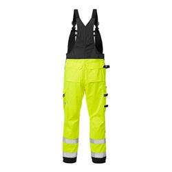 Fristads High Vis Latzhose Kl. 2 1015 PLU Gelb (Herren)