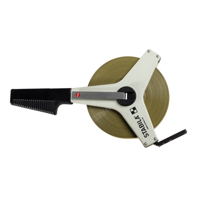 STABILA Bandmaß BM 42 P, polyamidbeschichtetes Stahl-Messband, mit Universalhaken