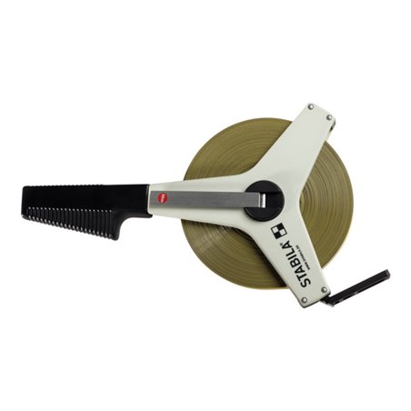 STABILA Bandmaß BM 42 P, polyamidbeschichtetes Stahl-Messband, mit Universalhaken