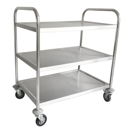 STIER Edelstahl-Servierwagen