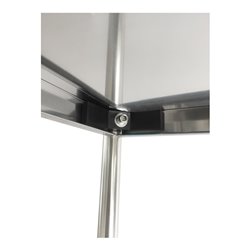 STIER Edelstahl-Servierwagen