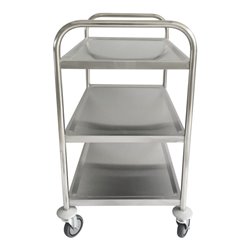 STIER Edelstahl-Servierwagen