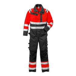 Fristads High Vis Overall Kl. 3 8026 PLU Rot (Herren)
