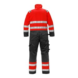 Fristads High Vis Overall Kl. 3 8026 PLU Rot (Herren)