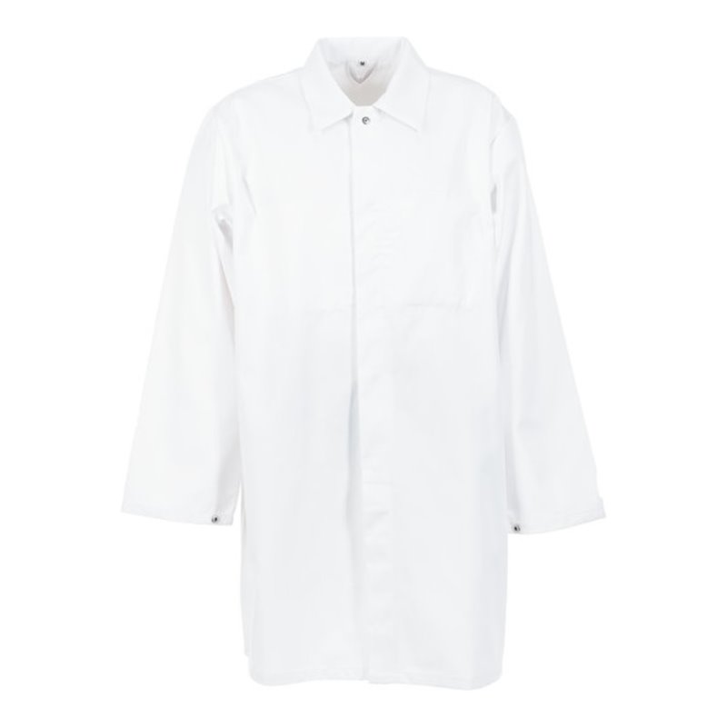 Planam Herren-Berufsmantel Food reinweiß