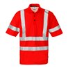 Fristads High Vis Poloshirt 7025 Kl. 3 PHV Rot (Herren)