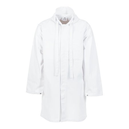 Planam Herren-Fleischträgermantel Food reinweiß