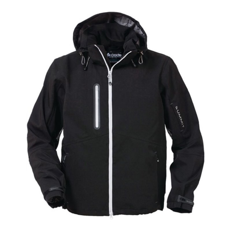 Kwintet Herren-Outdoorjacke schwarz