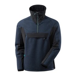 Mascot Jacke, Strick, k. Reißverschluss, Membra Strickpullover dunkelmarine/schwarz