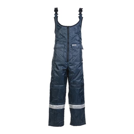 Planam Kühl-/Gefrierhaus-Latzhose marine/kornblau