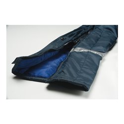 Planam Kühl-/Gefrierhaus-Latzhose marine/kornblau