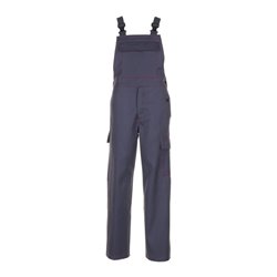 Planam Latzhose 500g/m² Hitze-/Schweißerschutz grau