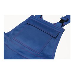 Planam Latzhose 500g/m² Hitze-/Schweißerschutz grau