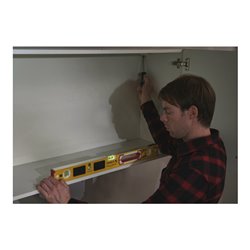 STABILA Wasserwaage Type 196-2 LED mit beleuchteten Libellen