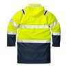 Fristads High Vis Regenmantel Kl. 3 4634 RS Dunkelblau (Unisex)