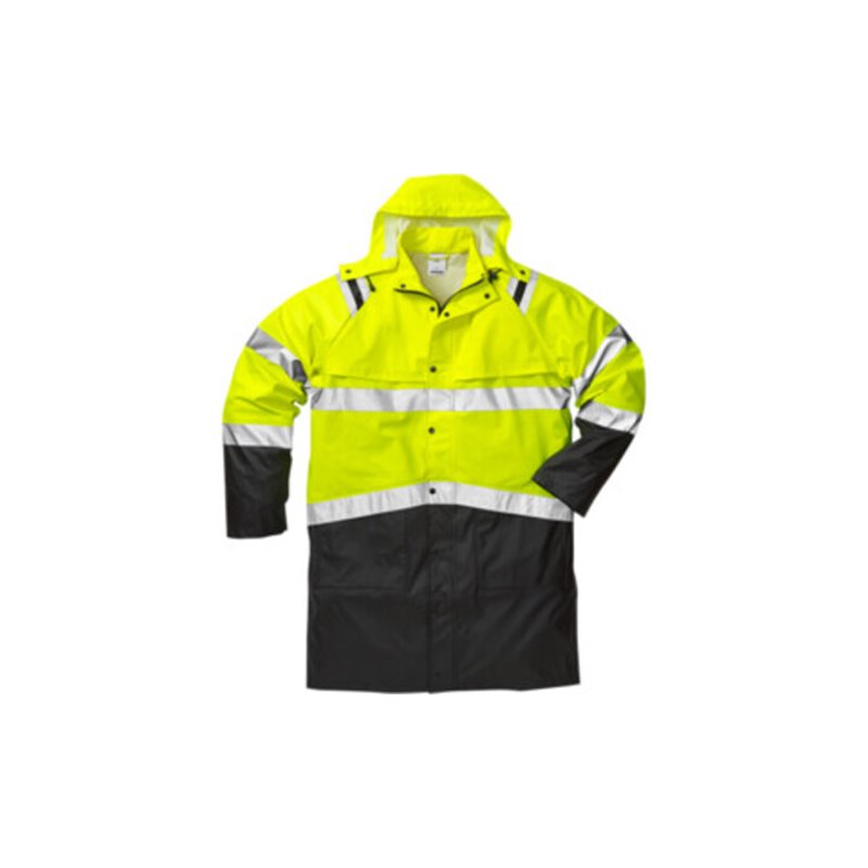 Fristads High Vis Regenmantel Kl. 3 4634 RS Gelb (Unisex)