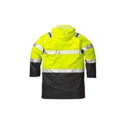 Fristads High Vis Regenmantel Kl. 3 4634 RS Gelb (Unisex)