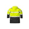 Fristads High Vis Regenmantel Kl. 3 4634 RS Gelb (Unisex)