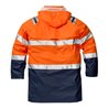 Fristads High Vis Regenmantel Kl. 3 4634 RS Orange (Unisex)