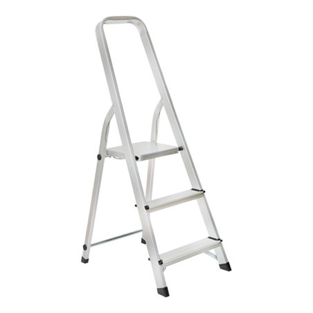 STIER Stehleiter mit Plattform einseitig begehbar 150 kg DIN EN 131