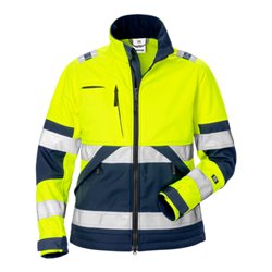 Fristads High Vis Softshell-Jacke Damen Kl. 2 4183 WYH DUnkelblau (Damen)