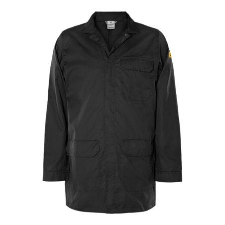 Fristads ESD Mantel 3080 ELP Schwarz (Herren)