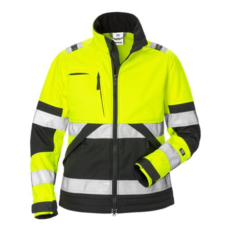 Fristads High Vis Softshell-Jacke Damen Kl. 2 4183 WYH Gelb (Damen)