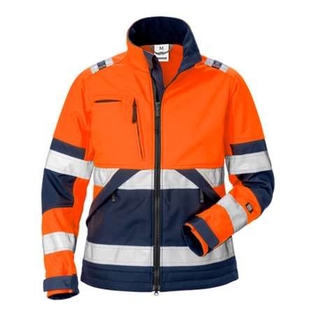 Fristads High Vis Softshell-Jacke Damen Kl. 2 4183 WYH Orange (Damen)