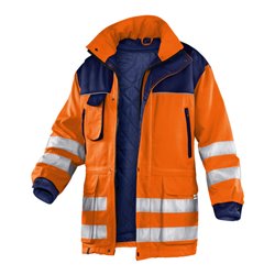 Kübler Wetter-Dress Jacke 1187 warnorange/dunkelblau