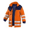 Kübler Wetter-Dress Jacke 1187 warnorange/dunkelblau