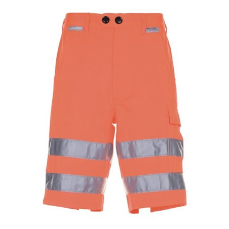 Planam Warnschutz Shorts uni orange