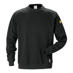 Fristads ESD Sweatshirt 7083 XSM Schwarz (Herren)