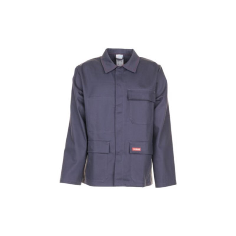 Planam Jacke 400g/m² Hitze-/Schweißerschutz grau