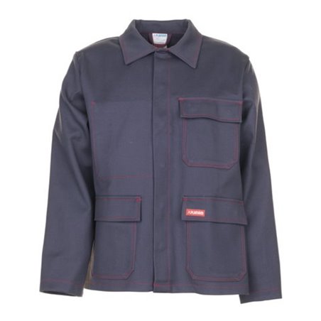 Planam Jacke 500g/m² Hitze-/Schweißerschutz grau