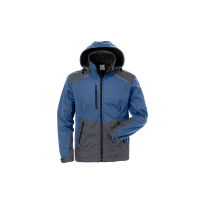 Fristads Softshell-Winterjacke 4060 CFJ Blau (Herren)