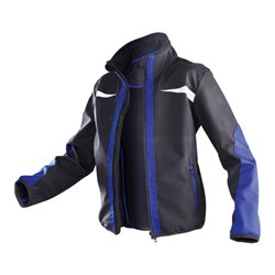 Kübler Wetter-Dress Jacke 1341 schwarz/kornblumenblau