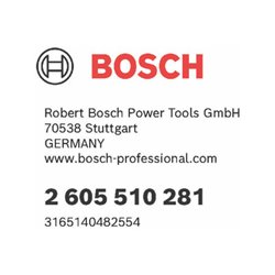 Bosch Schutzhaube ohne Deckblech zum Schleifen